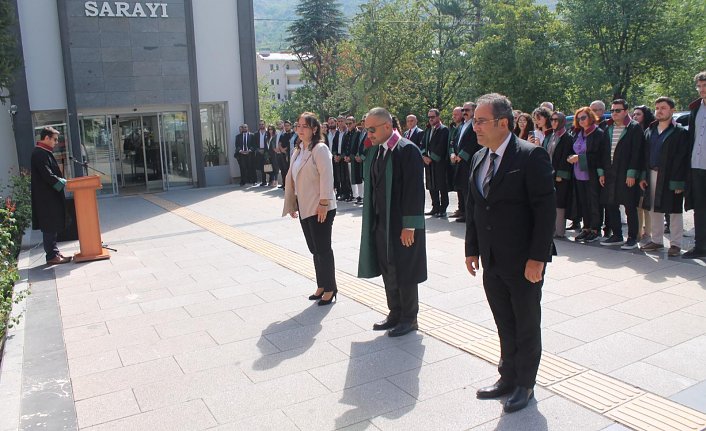 Sinop ve çevre illerde adli yıl açılışı dolasıyla tören düzenlendi