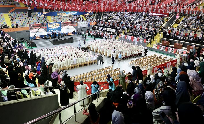 Trabzon'da 461 hafız için icazet töreni düzenlendi