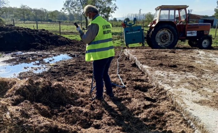 19 Mayıs Belediyesinin larva mücadelesi sürüyor