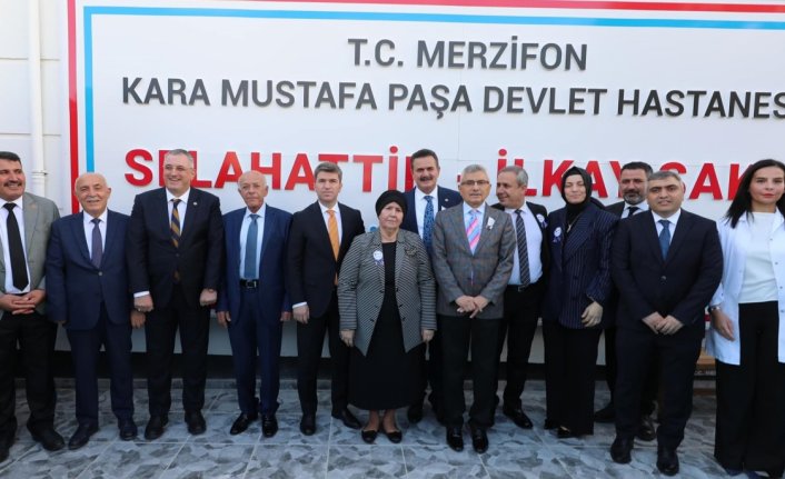 Amasya'da hayırsever tarafından yaptırılan kreş ve gündüz bakımevi açıldı