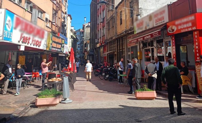 Bulancak'ta kaldırım ve yol işgalleri kaldırılıyor