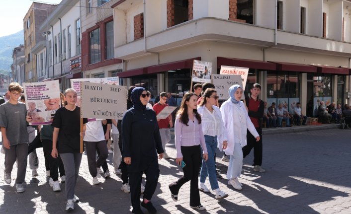 Dünya Yürüyüş Günü dolayısıyla Bozkurt'ta etkinlik düzenlendi