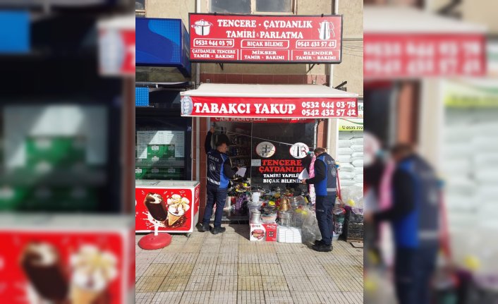 Gerze'de iş yerlerine ruhsat denetimi yapıldı