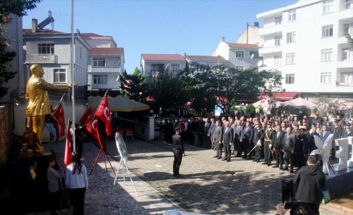 Giresun'da Cumhuriyet'in 101. yıl dönümü kutlandı