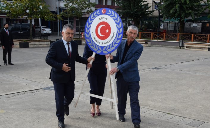 Giresun'da Muhtarlar Günü kutlandı