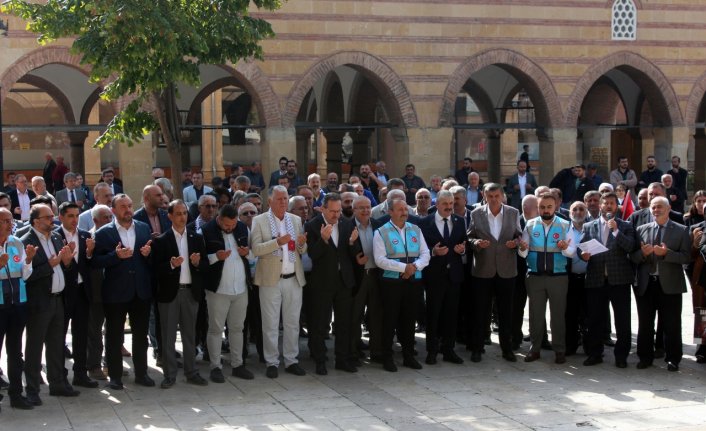 Kastamonu'da İsrail'in saldırıları protesto edildi