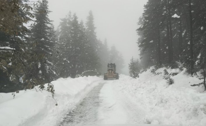 Kastamonu'da kar mücadelesi ekim ayında başladı