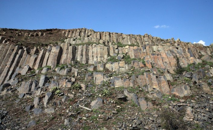 Kastamonu'daki milyonlarca yıllık bazalt kayalıklar turizme kazandırılmayı bekliyor