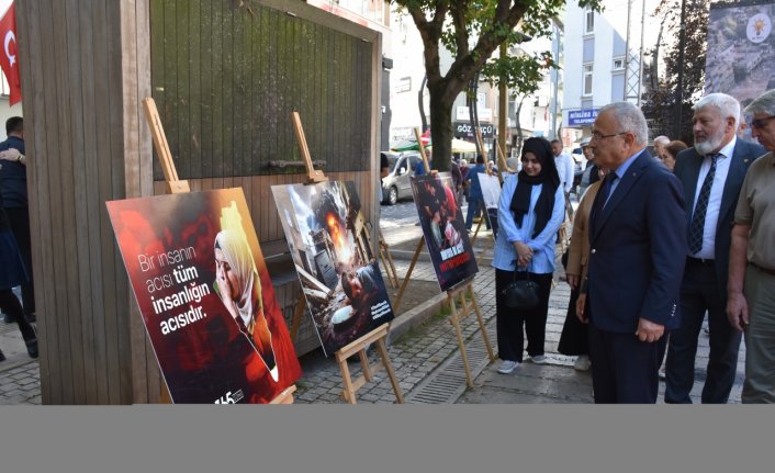 Ordu'da Gazze sergisi açıldı