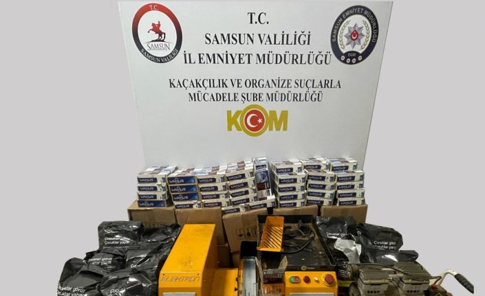 Samsun'da 20 bin makaron ele geçirildi