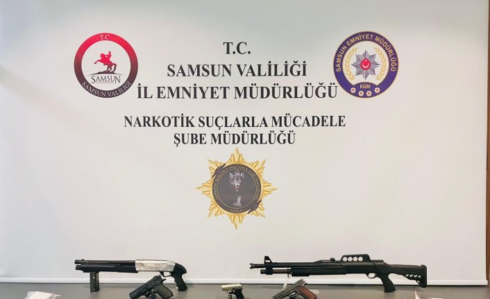 Samsun'da düzenlenen uyuşturucu operasyonunda 17 şüpheli yakalandı