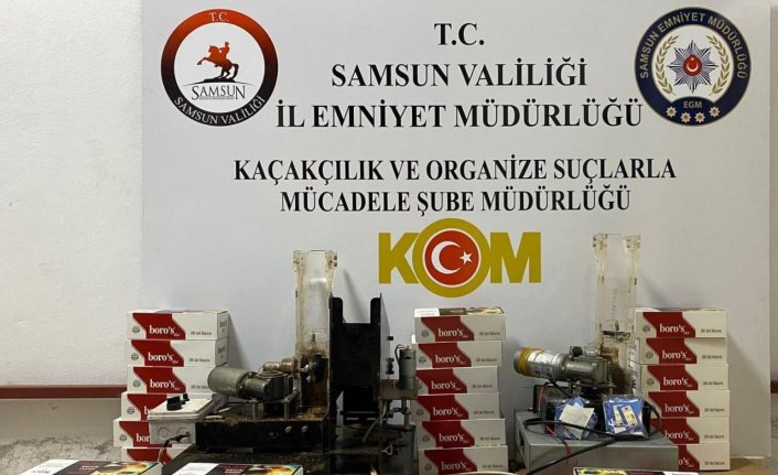 Samsun'da kaçakçılık operasyonunda 2 şüpheli yakalandı