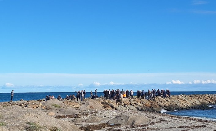 Bafra'da kayığın alabora olması sonucu kaybolan balıkçının cesedi bulundu