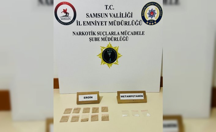 Samsun'da uyuşturucu operasyonunda 1 zanlı yakalandı