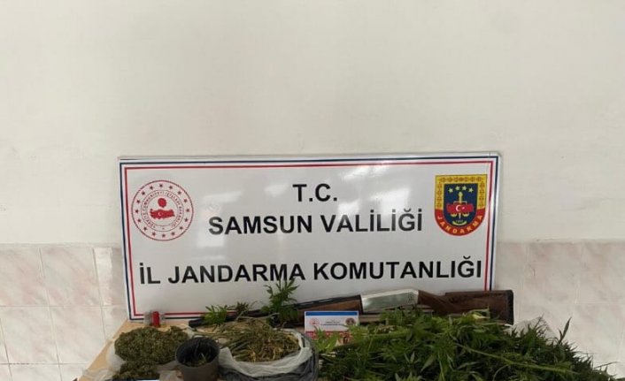 Bafra'da uyuşturucu operasyonunda bir şüpheli tutuklandı