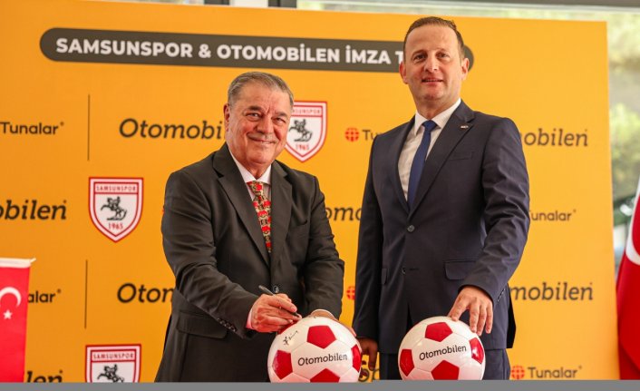 Samsunspor, Otomobilen firması ile sponsorluk anlaşması imzaladı