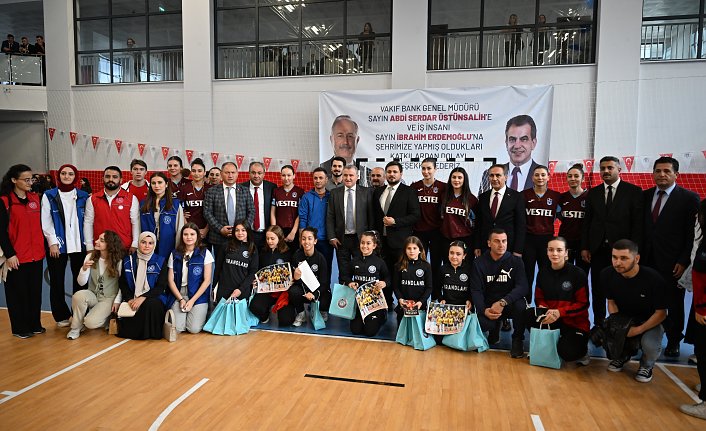 Trabzon'da İbrahim Erdemoğlu Spor Lisesi Kompleksi'nin açılışı yapıldı