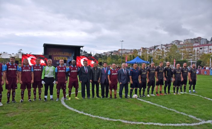 Trabzon'da “Efsanelerle Yeniden Futbol Turnuvası“ başladı