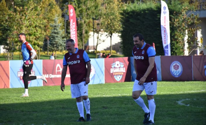 Trabzon'da “Efsanelerle Yeniden Futbol Turnuvası“ sona erdi