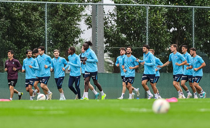 Trabzonspor, Başakşehir maçı hazırlıklarını sürdürdü