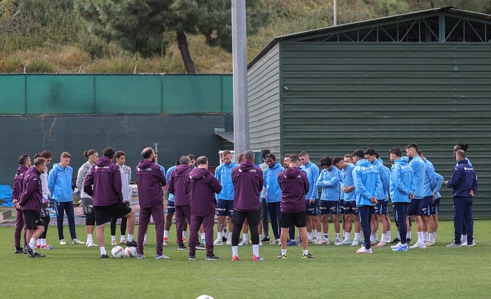 Trabzonspor, Göztepe karşılaşmasının hazırlıklarına başladı