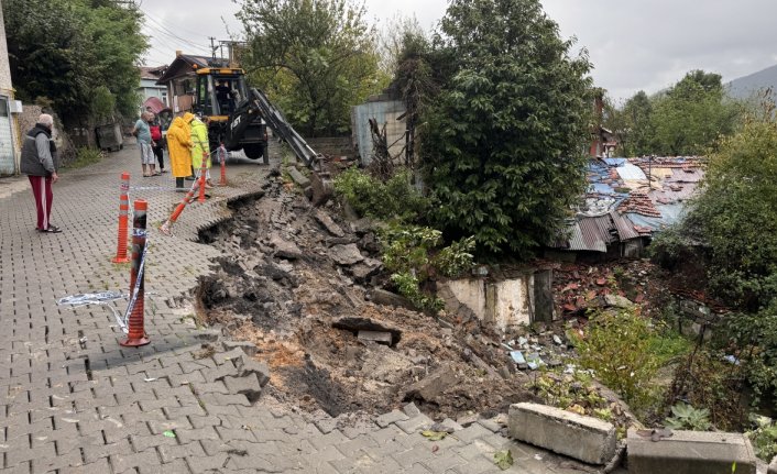 Zonguldak'ta kuvvetli yağış sonrası hasar tespit çalışmaları sürüyor