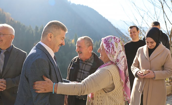 Artvin Valisi Ergün, Camili Havzası'ndaki köylerde incelemelerde bulundu