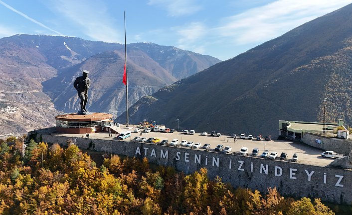 Büyük Önder Atatürk ebediyete intikalinin 86. yılında Orta ve Doğu Karadeniz'de anıldı