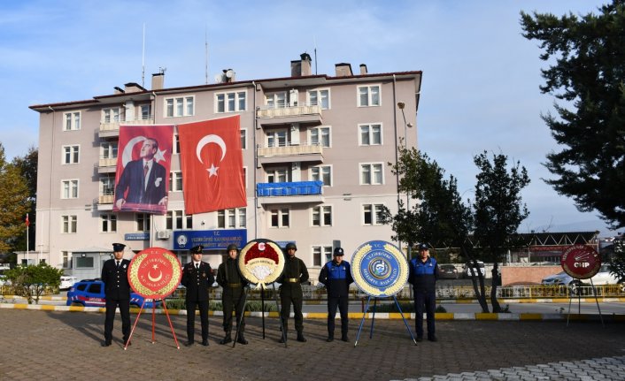 Büyük Önder Atatürk Samsun'un ilçelerinde anıldı