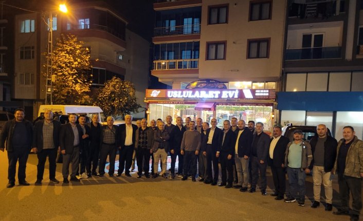 Giresun Ziraat Odası Başkanı Karan muhtarlarla bir araya geldi