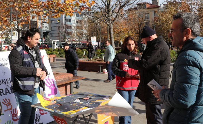 Havza'da KADES ve kadına karşı şiddet bilgilendirmesi yapıldı