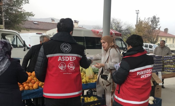 Havza'da kadınlara yönelik KADES bilgilendirmesi yapıldı