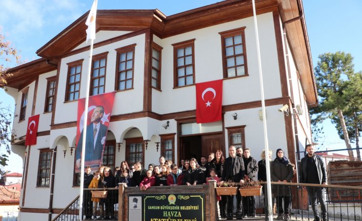 Havza'da özel öğrenciler “1938“ koreografisi oluşturdu