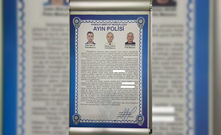 İzin gününde firari hükümlünün peşine düşen polis “ayın polisi“ seçildi