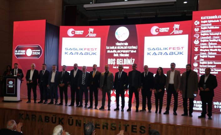 Karabük'te düzenlenen Türkiye'nin ilk Sağlık Bilimleri Festivali sona erdi