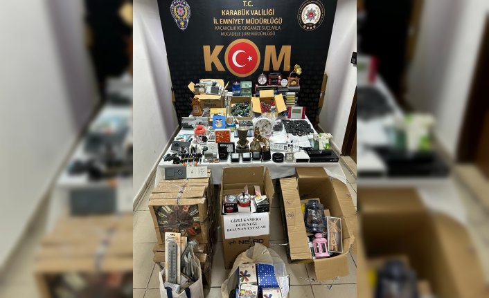 Karabük'te kaçakçılık operasyonunda 2 şüpheli yakalandı