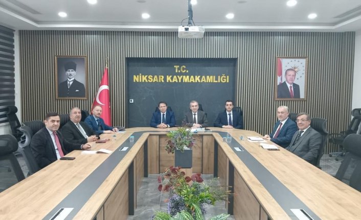 Niksar'da eğitime destek platformu toplantısı yapıldı