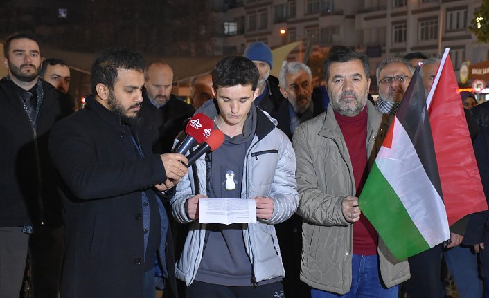 Ordu'da Gazze ve savaş bölgelerine destek açıklaması