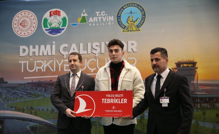 Rize-Artvin Havalimanı'nda yolcu sayısı 2,5 milyonu aştı