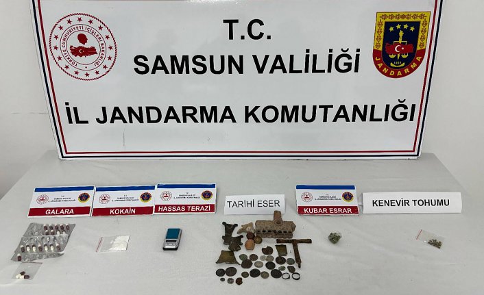 Samsun'da kaçakçılık ve uyuşturucu operasyonunda 1 zanlı yakalandı