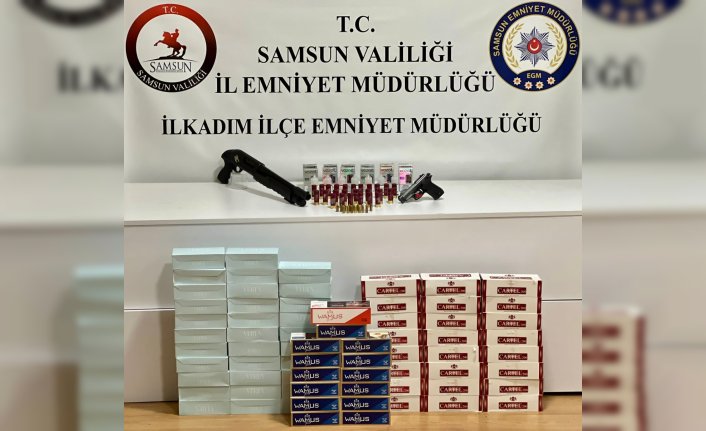 Samsun'da kaçakçılık operasyonunda 1 zanlı yakalandı