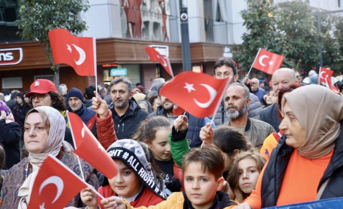 Trabzon'da lösemi farkındalığı kapsamında yürüyüş düzenlendi