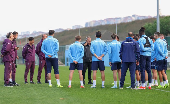 Trabzonspor, Adana Demirspor maçının hazırlıklarını sürdürdü