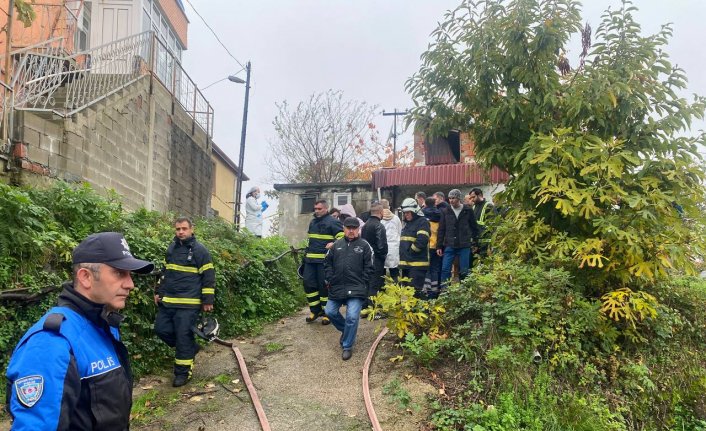 Zonguldak'ta evde çıkan yangında yaşlı adam hayatını kaybetti