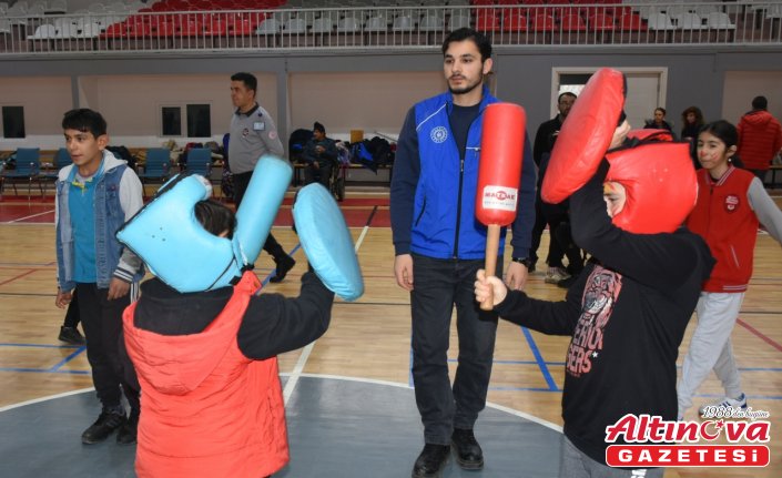 Boyabat’ta özel gereksinimli öğrencilere yönelik sportif etkinlikler düzenlendi