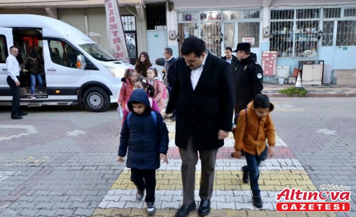 Erfelek'te öğrencilere yönelik “Trafikte Farkındalık Uygulaması“ yapıldı