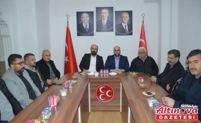 Havza'da AK Parti ve MHP ilçe yönetimleri bir araya geldi