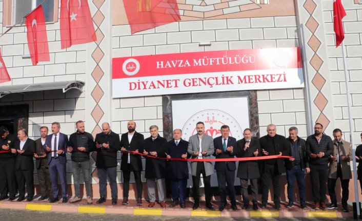 Havza'da Diyanet Gençlik Merkezi açıldı