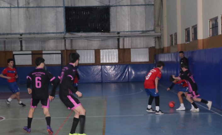 Havza'da okul sporları futsal turnuvası başladı