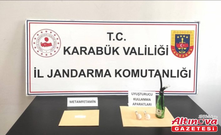 Karabük'te uyuşturucuyla yakalanan zanlıya 72 bin 175 lira ceza